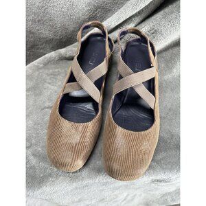 VANELI Woman’s 7.5 Ballet Flats Purple Collection Marjory Taupe Minili Shoes